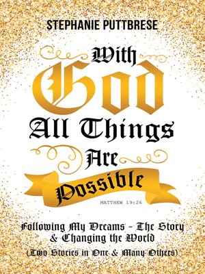 cover image of With God All Things Are Possible
